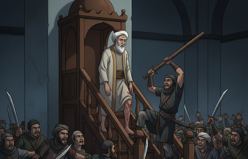 Jumat Kelabu di Madinah: Ketika Darah Sang Khalifah Tumpah di Mimbar Salat Jumat